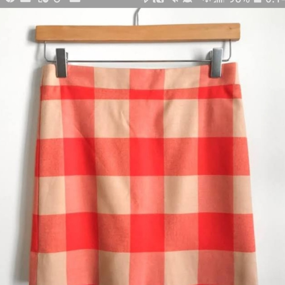 J. Crew Buffalo Plaid Checker Kirt